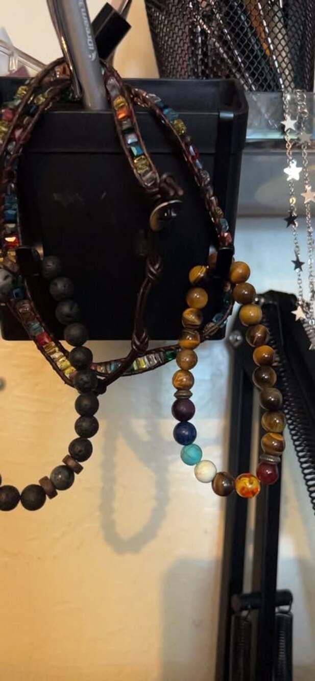 Beaded Wrap and Chakra Style Bracelets